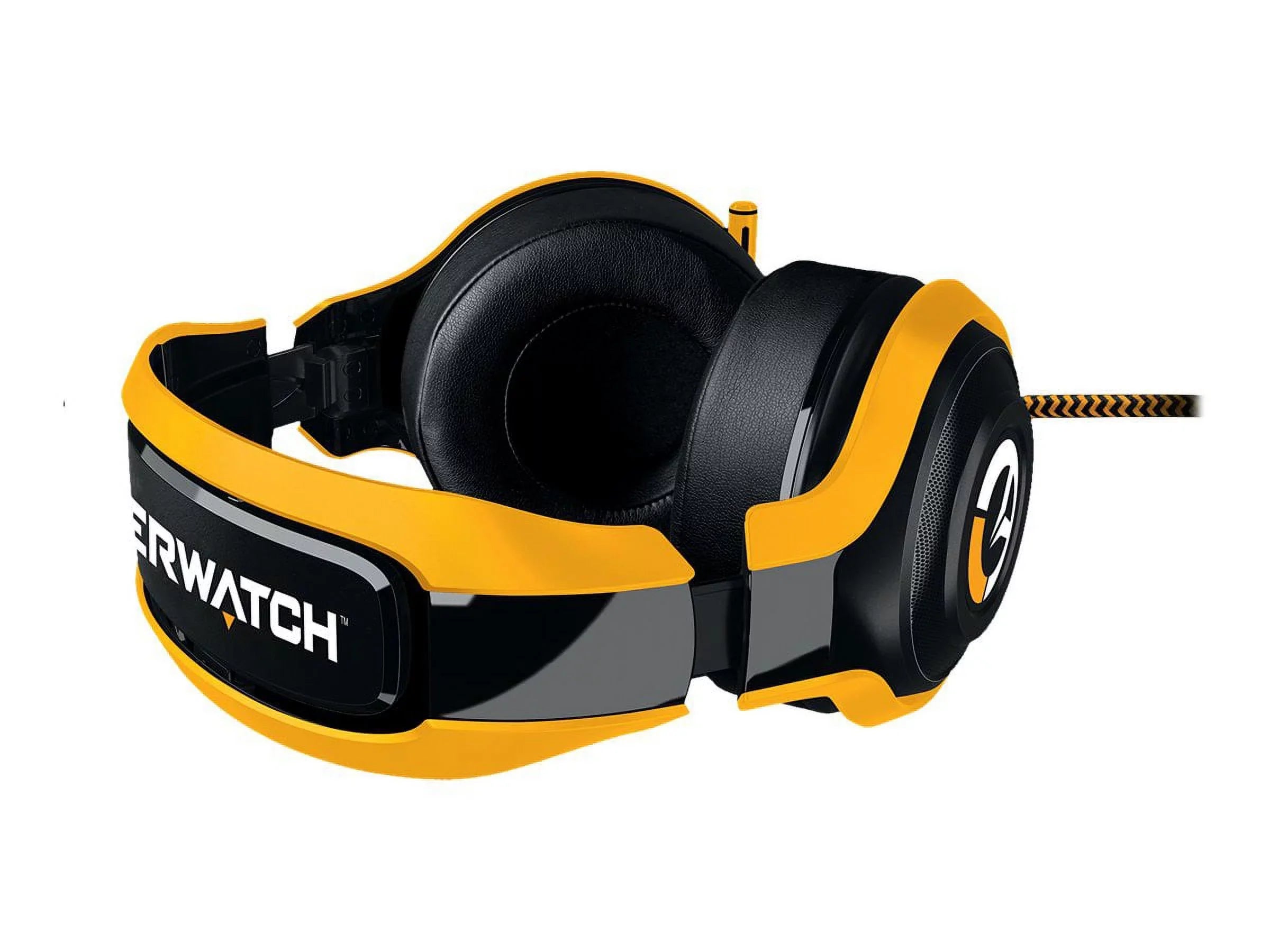 Razer Overwatch ManO'War Tournament Edition: In-Line Audio Control - Unidirectional Retractable Mic - Rotating Ear Cups - Gaming Headset Works with PC, PSize4, Xbox One, Sizewitch, & Mobile Devices