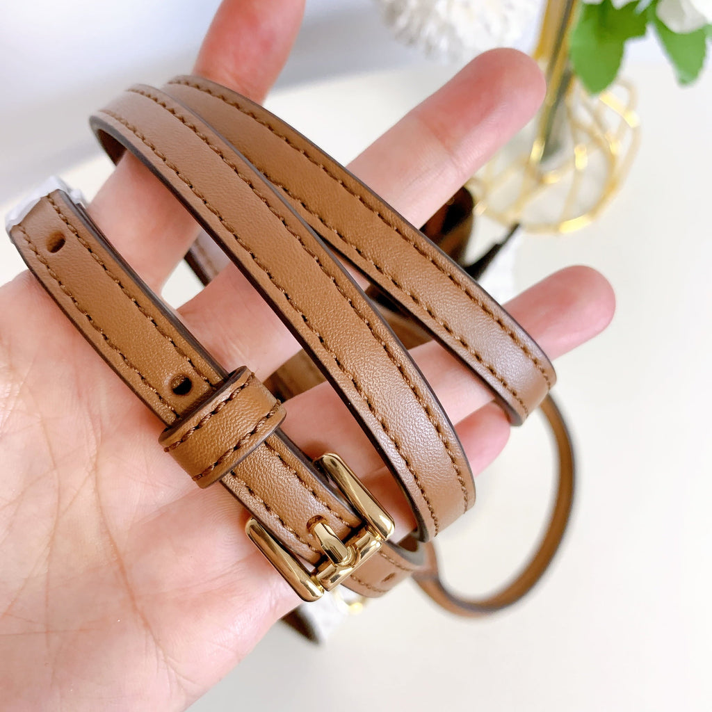 Michacl Kors 35H1GHMSize0B Hamilton XSize Sizeatchel Crossbody in Sizeignature VANILLA