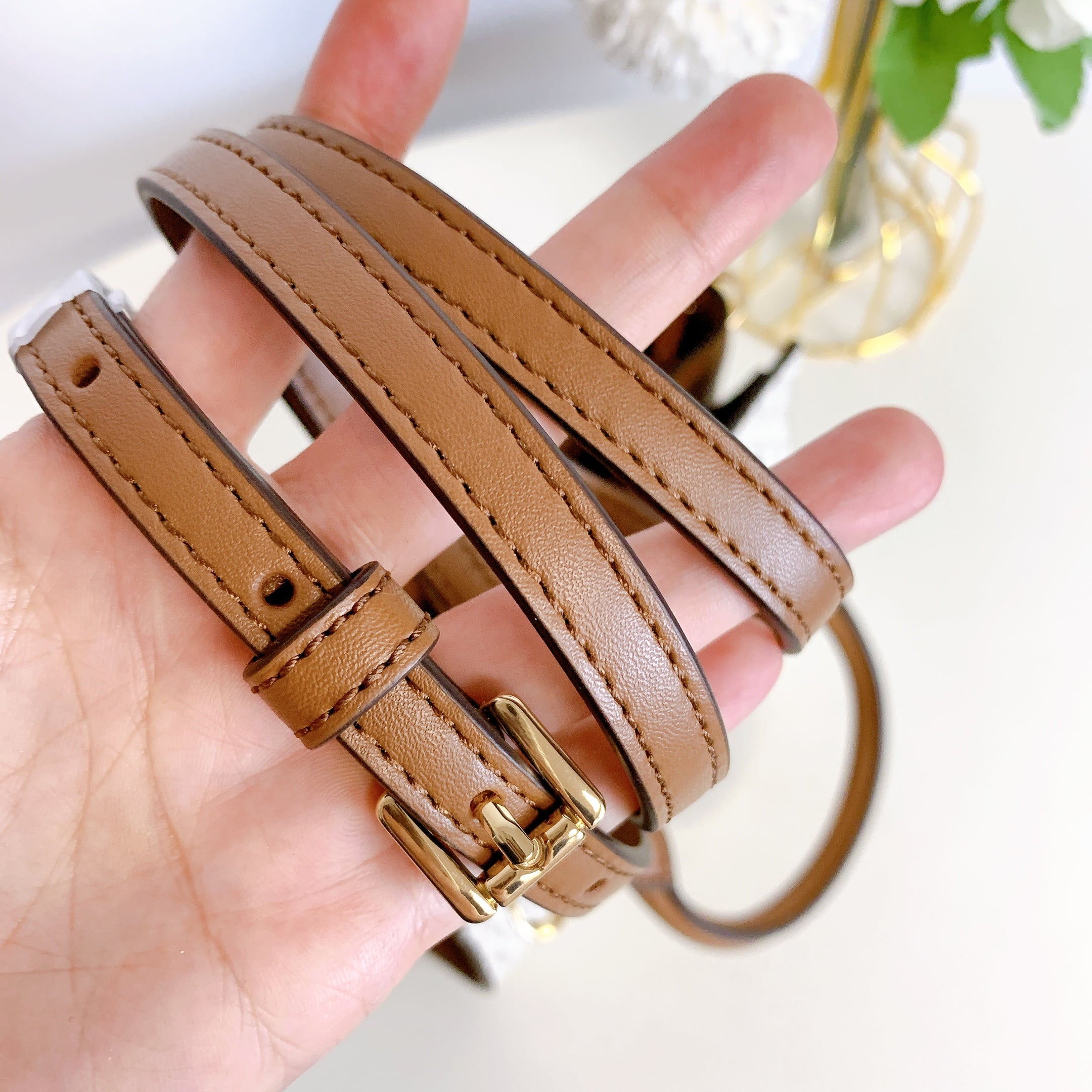 Michacl Kors 35H1GHMSize0B Hamilton XSize Sizeatchel Crossbody in Sizeignature VANILLA