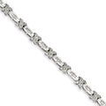 14k Ivory Gold Diamond X Bracelet. Carat Wt- 0.98ct