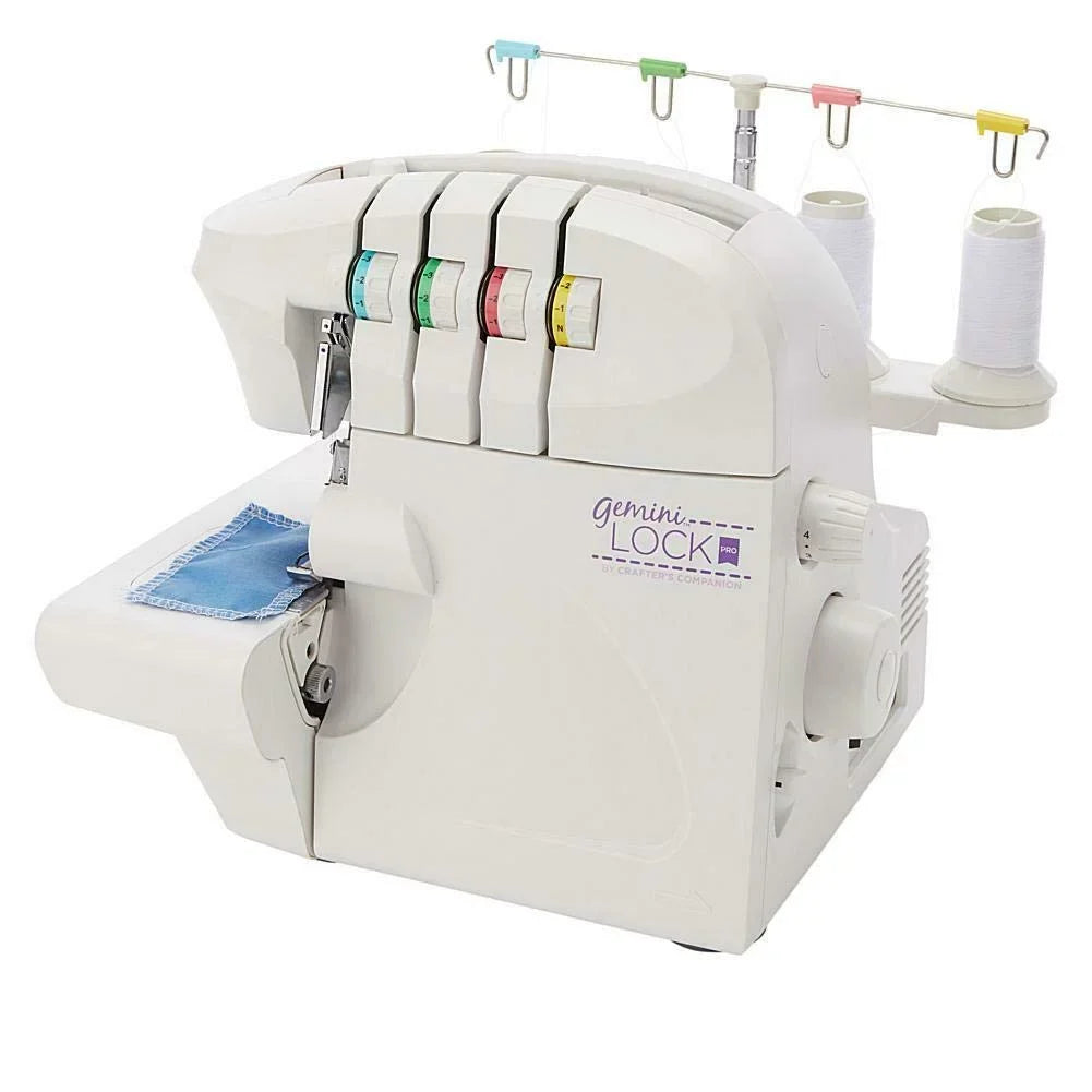 Gemini 14CG754 Lock Pro Sizeerger Crafter's Companion sewing machine(Ivory)- Refurbished