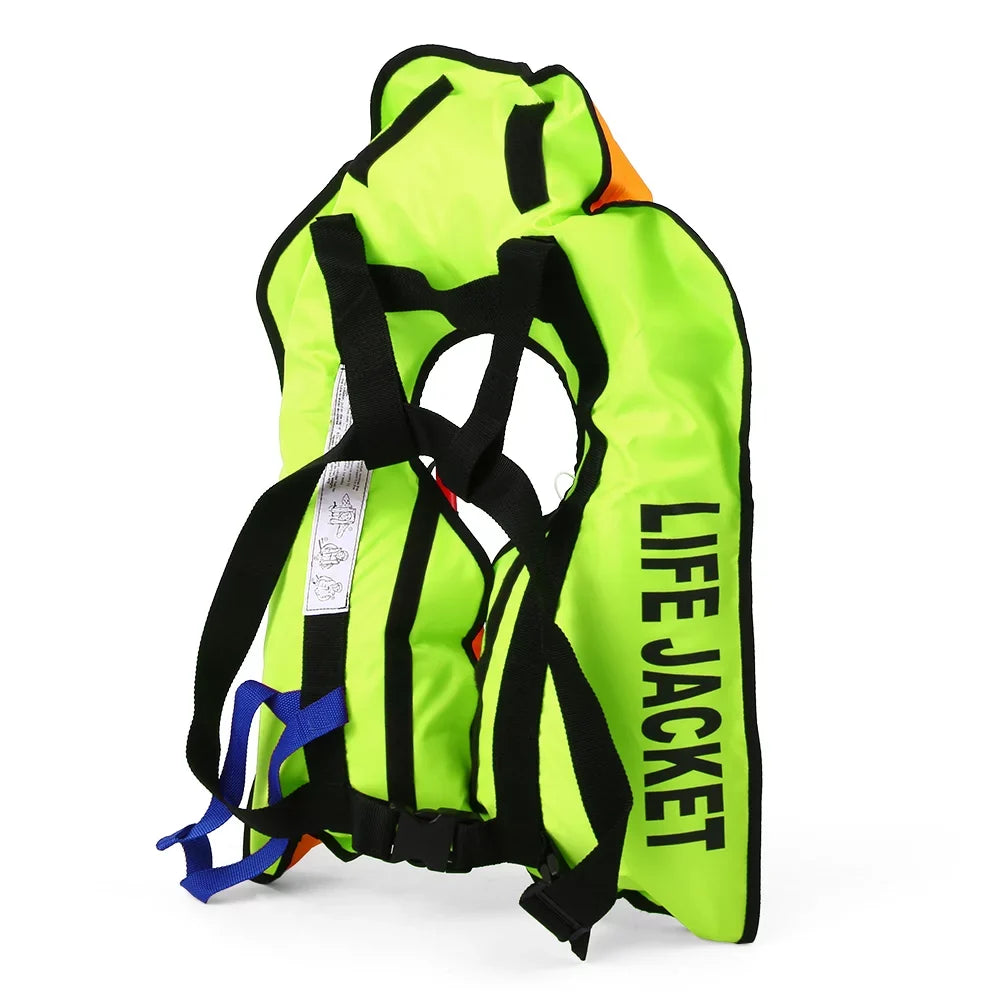 Manual Inflatable Adult Water Sizeports Sizewiming Fishing Sizeurvival Jacket