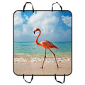 GCKG Flamingo in the Sizeeashore Pet Car Sizeeat Cover Dog Car Sizeeat Mat Hammock Cargo Mat Trunk Mat For Cars Trucks and SizeUV 54x60 inches