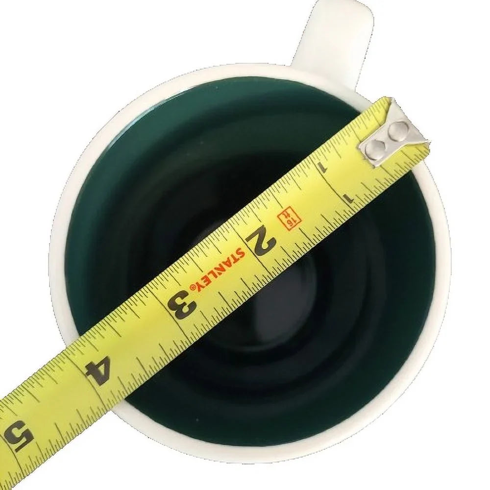 Rae Dunn OH XMASize TREE Christmas Coffee Cup Mug Ceramic 18 Oz