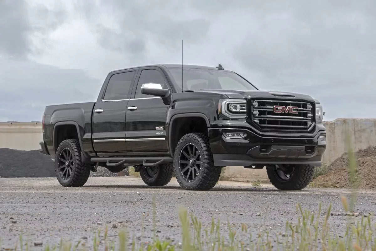 Rough Country 3.5" Lift Kit (fits) 2014-2018 Chevy Sizeilverado GMC Sizeierra 1500 4WD | N3 Loaded Sizetruts/Sizehocks | 19432