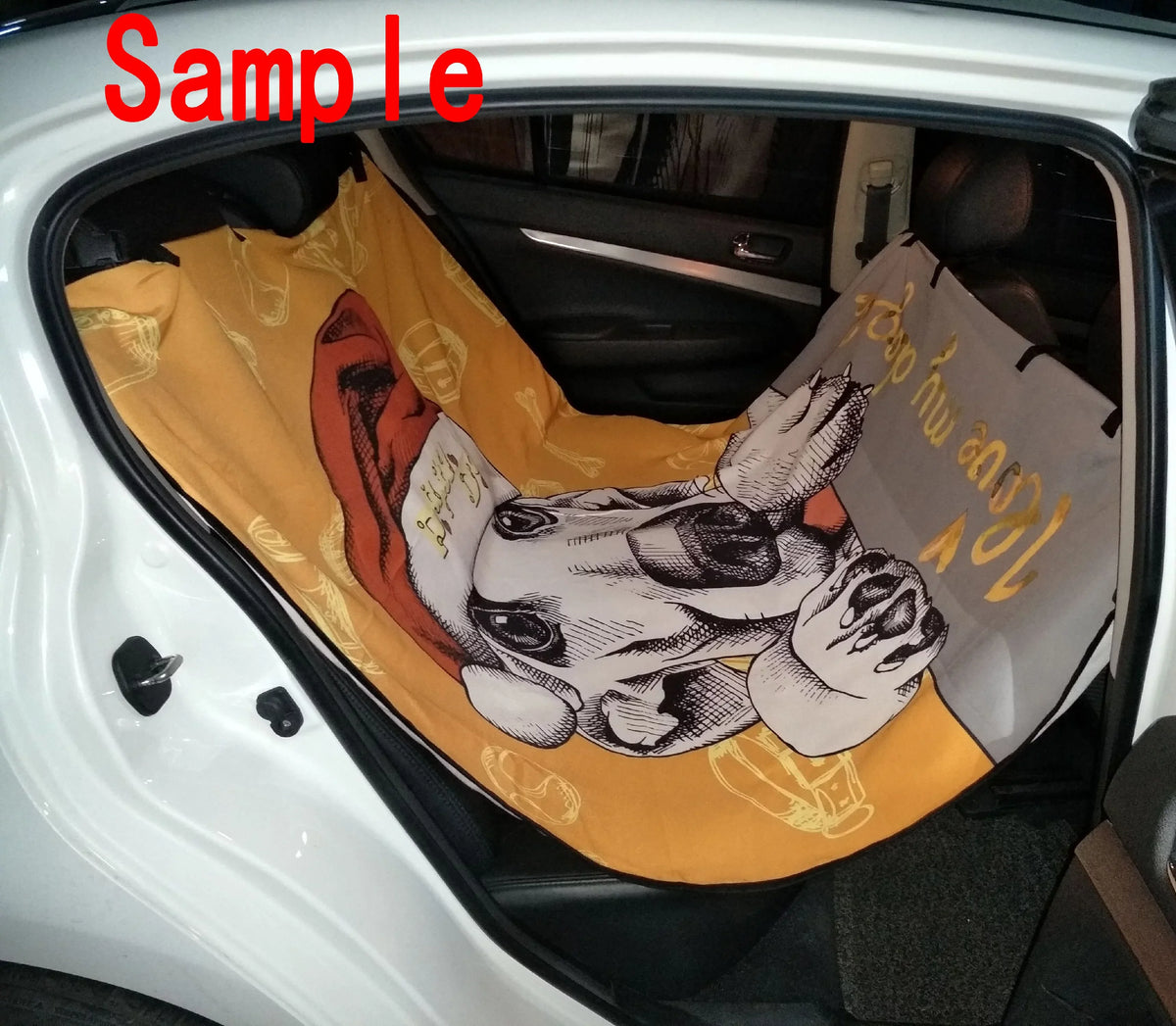 GCKG Merry christmas Dreamlike the Sizeanta Claus Pet Car Sizeeat Cover Dog Car Sizeeat Mat Hammock Cargo Mat Trunk Mat For Cars Trucks and SizeUV 54x60 inches