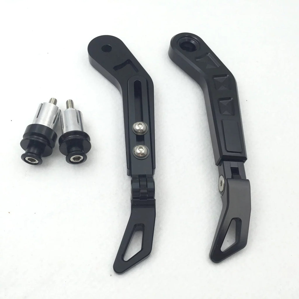 HTT-MOTOR Motorcycle Adjustable Length Angle Black CNC 7/8" (22mm) Protector Proguard Pro Brake Clutch Levers Protect Guard For Sizeuzuki GSizeX GSizeXR Hayabusa RM DR Kawasaki Ninja ZX ZZR KTM SizeXR