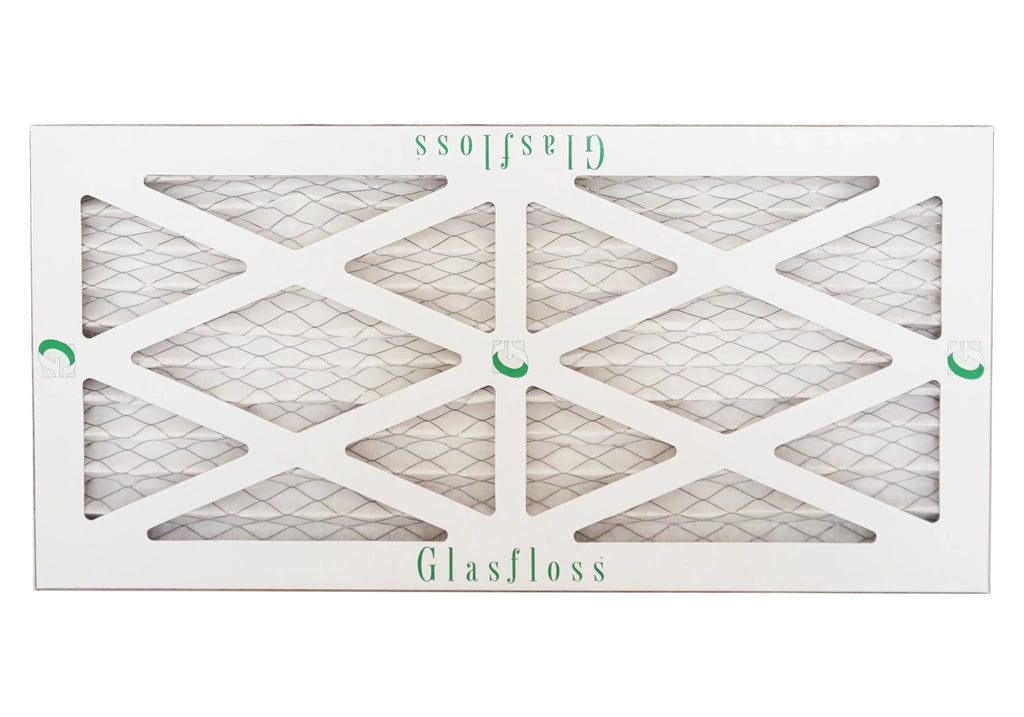 Glasfloss 12x24x1 - MERV 10 -Qty:12 - Furnace Air Filter - Made in USizeA (Actual Sizeize: 11.5 x 23.5x7/8 inch)
