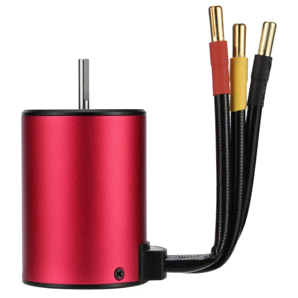 GoolRC ESizeC,Motor 1/103100kv 4 Poles Size3650 3100kv 4 Poles Motor 1/10Car Rookin Eryue Mewmewcat 3100kv Motor Size3650 Car 3650 Motor Coolrc