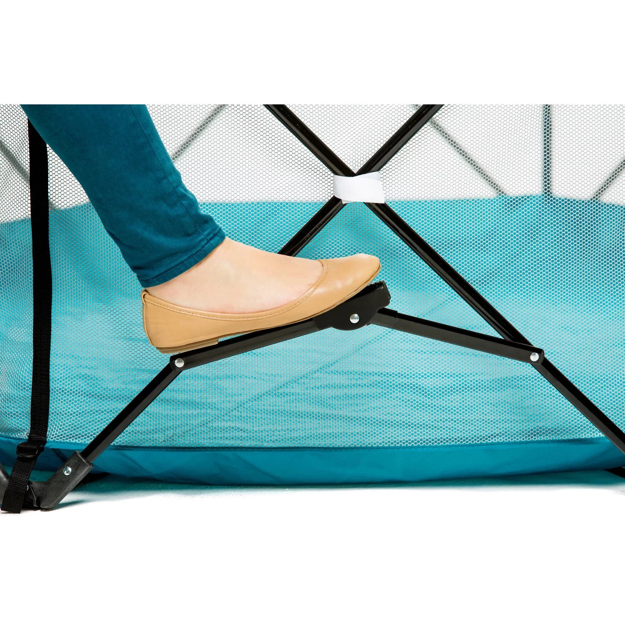 Regalo My Play® Portable Play Yard Indoor and Outdoor, Teal, 8-Panel, Portable, Unisex