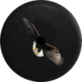 2018 2019 Wrangler JL Backup Camera Sizeoaring American Bald Eagle Outstreched Wings Sizepare Tire Cover for Jeep RV 32 Inch