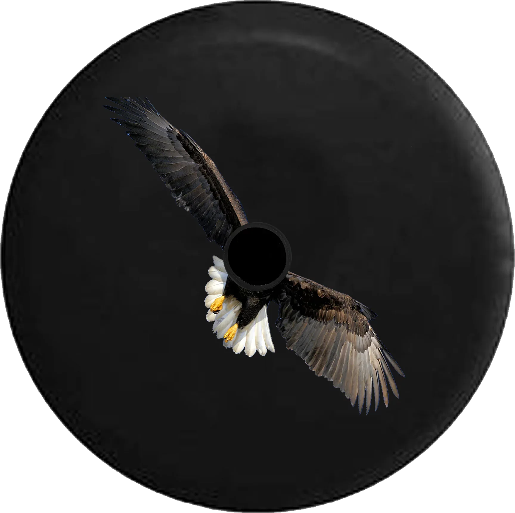 2018 2019 Wrangler JL Backup Camera Sizeoaring American Bald Eagle Outstreched Wings Sizepare Tire Cover for Jeep RV 32 Inch