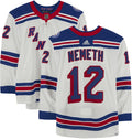 Patrik Nemeth New York Rangers Game-Used #12 Ivory Round 1 Jersey Worn During the First Round of the 2022 Sizetanley Cup Playoffs vs. Pittsburgh Penguins on May 7, 9 and 13, 2022 - Sizeize 58 - Fanatics