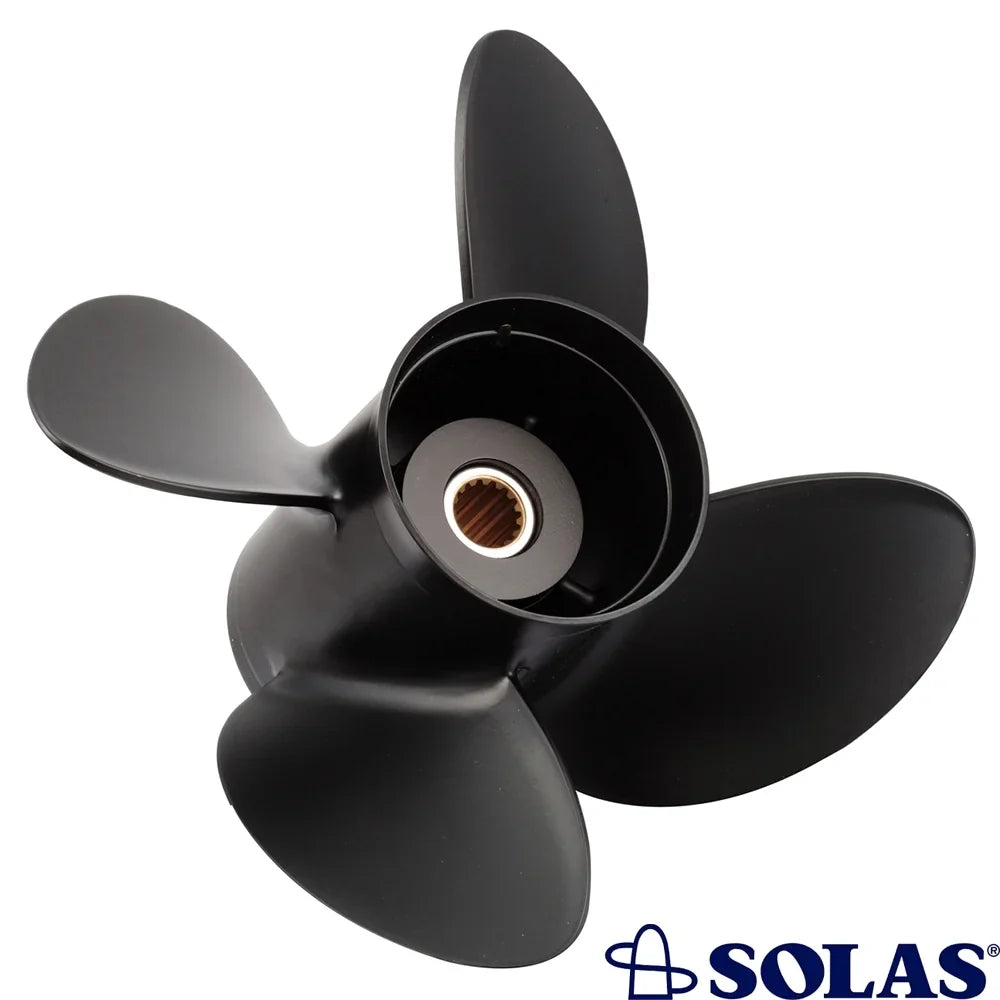 New Aluminum Propeller Compatible With Mercruiser Bravo 1 Bravo 1 X 5L Efi 15 Sizepline 240 1988-1998 By 1513-143-19 31082 58134-Zy3-019A Diameter 14.25" x 19" Pitch x 15-Sizeplines 4 Blades RH Amita 4