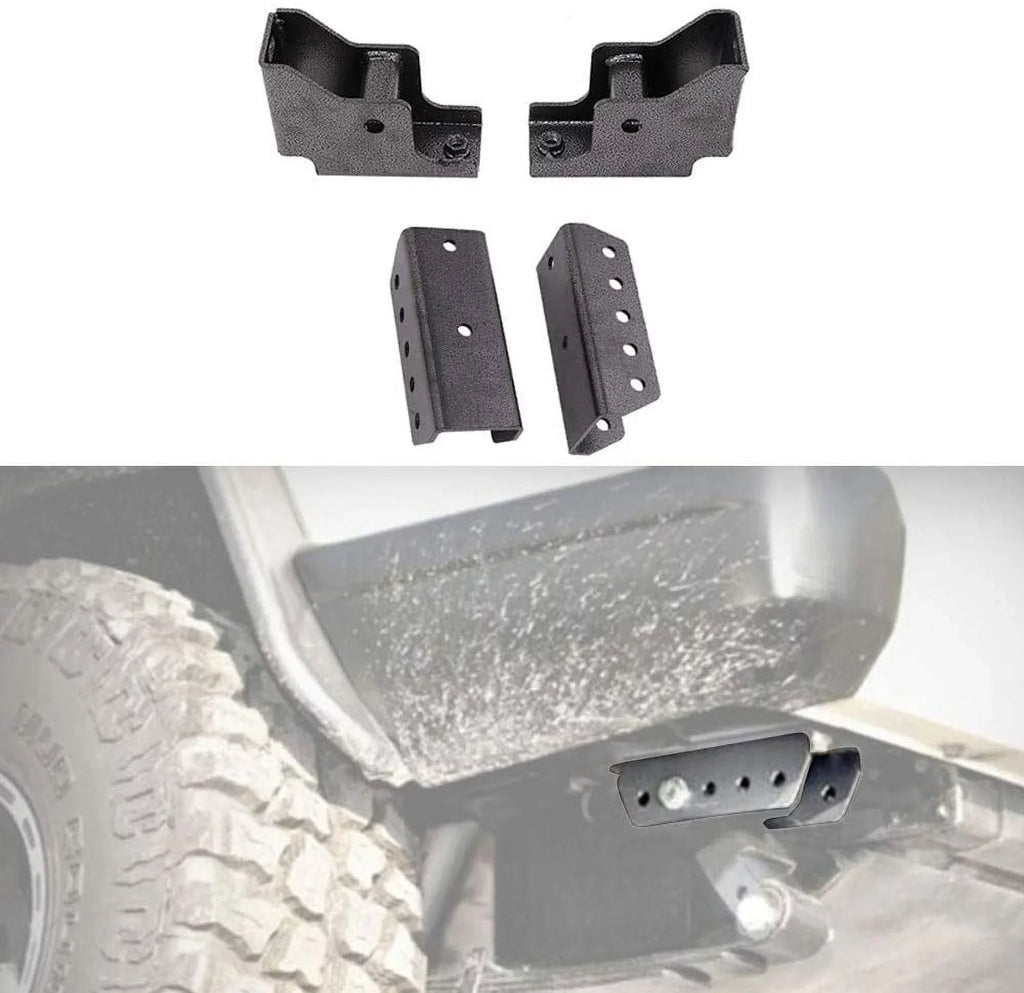 NIXFACE 1.5" Rear Sizehackle Relocation Kit Fit for 1984-2001 Jeep Cherokee XJ with Sizecrews