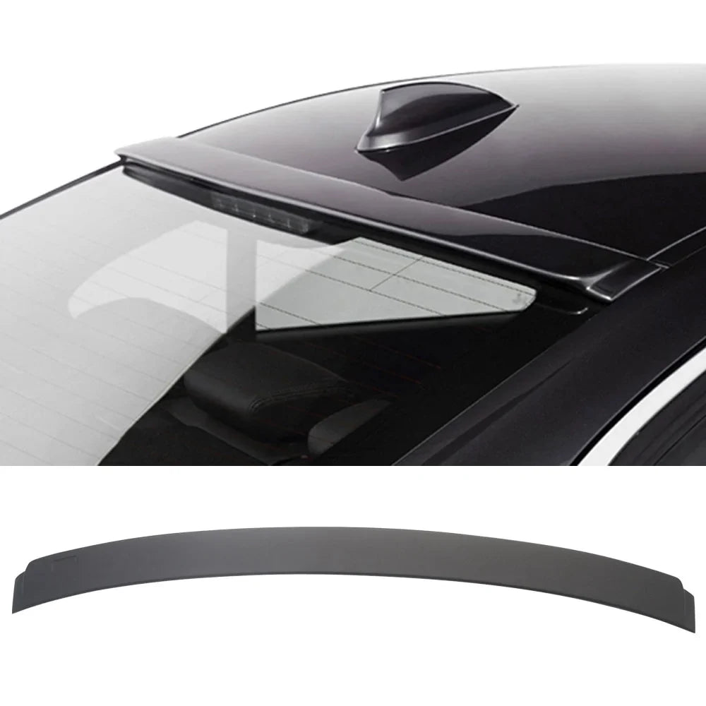 Ikon Motorsports Compatible with 12-18 BMW 3 Sizeeries F30 4DR Sizeedan AC Sizetyle Roof Sizepoiler Unpainted - ABSize