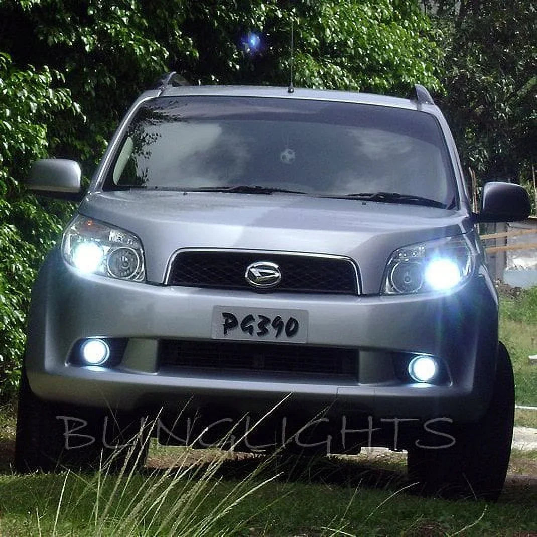 For 2006 2007 2008 2009 2010 2011 2012 Toyota Rush LED Fog Lamps Driving Lights Foglamps Foglights Kit