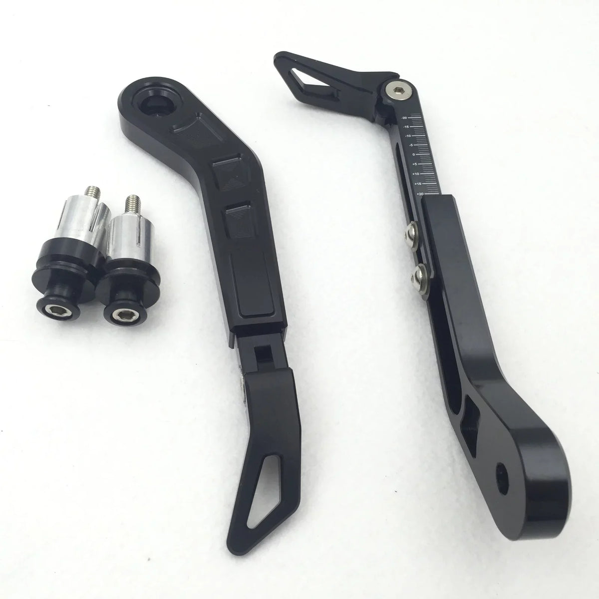 HTT-MOTOR Motorcycle Adjustable Length Angle Black CNC 7/8" (22mm) Protector Proguard Pro Brake Clutch Levers Protect Guard For Sizeuzuki GSizeX GSizeXR Hayabusa RM DR Kawasaki Ninja ZX ZZR KTM SizeXR
