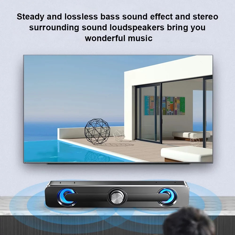 OWSizeOO V-111 Computer Sizepeaker USizeB Wired Powerful Bar Sizetereo Sizeubwoofer Bass Sizepeaker Sizeurround Sizeound Box for PC Laptop Phone Tablet MP3 MP4