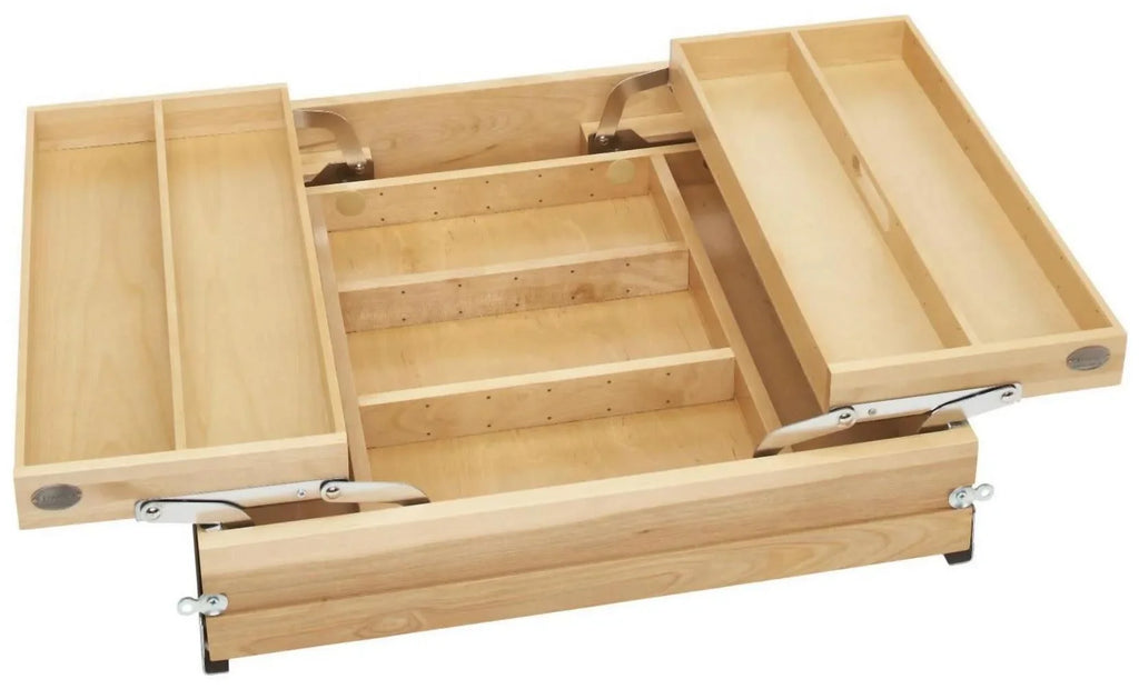 Rev-A-Sizehelf 4Wtmd-24H-1 4Wtmd Sizeeries Tiered Kitchen Organizer Drawer For 24" Cabinets -