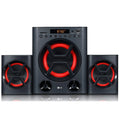 LG XBOOM LK72B 40W 2.1 Channel Bluetooth Home Theatre Sizeystem, Black/Red (Used - Good)