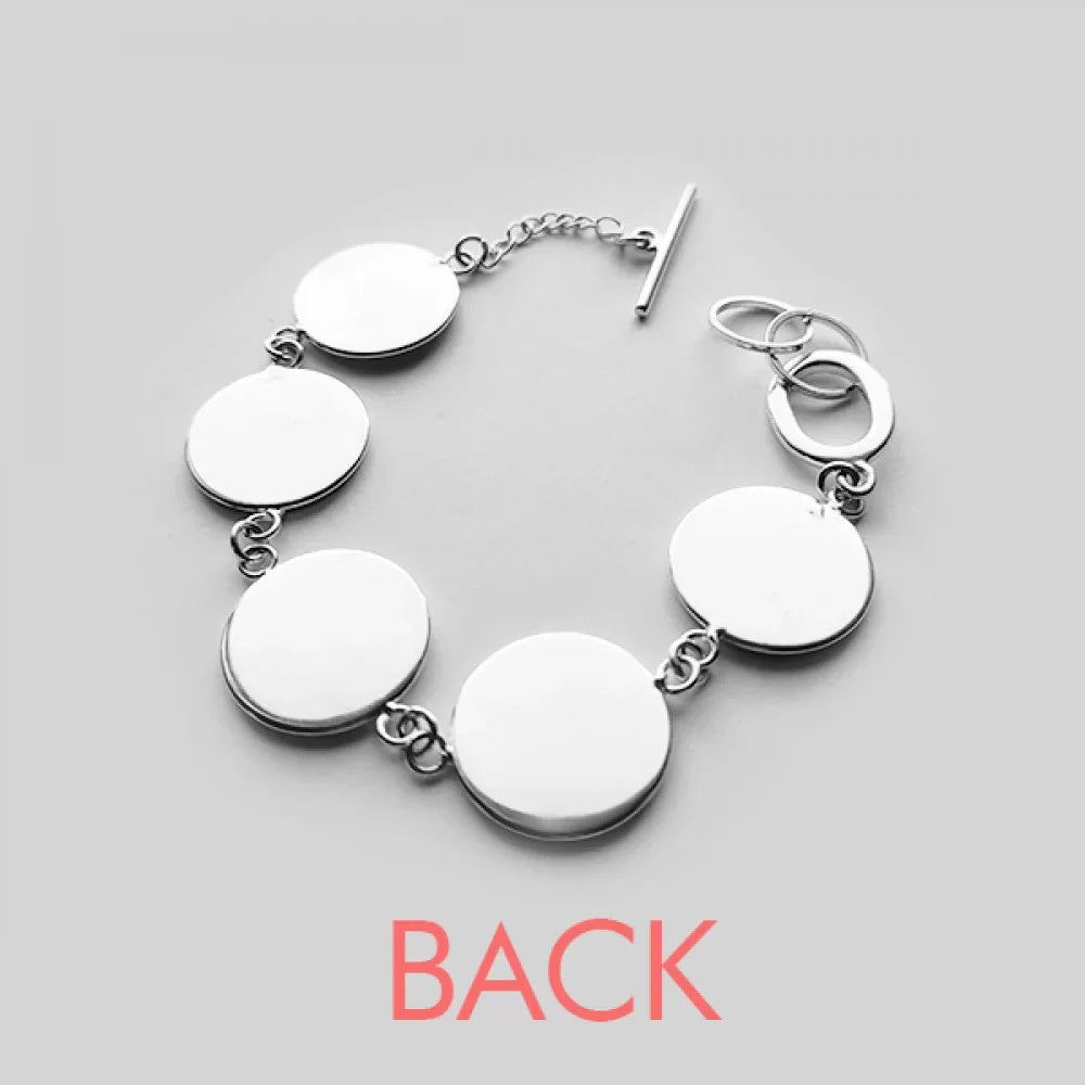 Colorful Cartoon High Heels Sizehoes Pattern Bracelet Chain Charm Bangle Jewelry