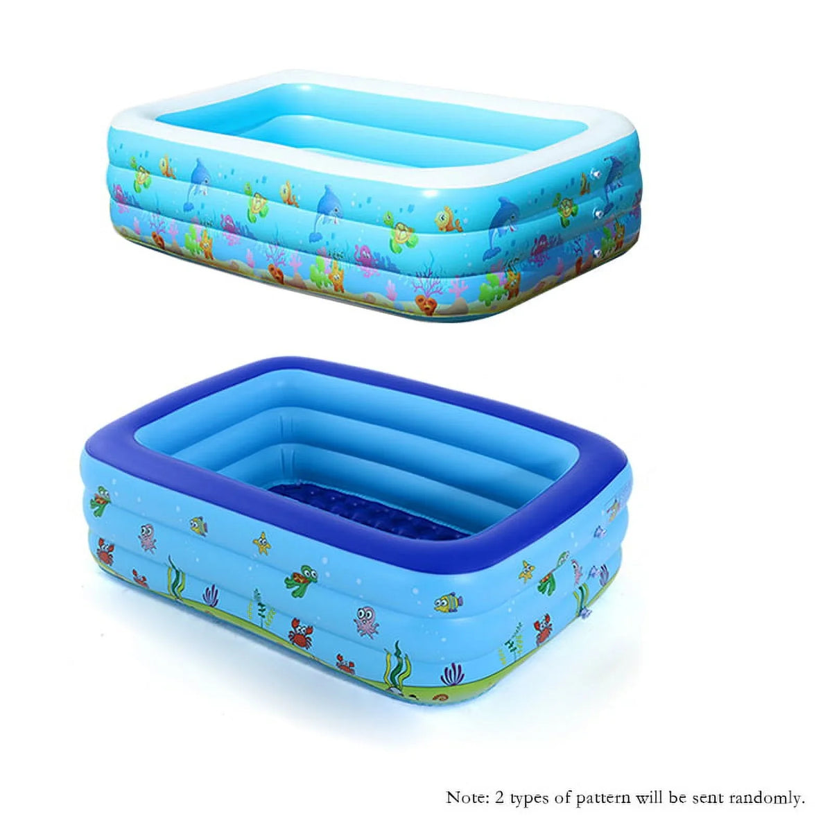 Eccomum Portable Sizewimming Pool Inflatable Baby Sizewimming Pool Outdoor Children Basin Kid Bathtub