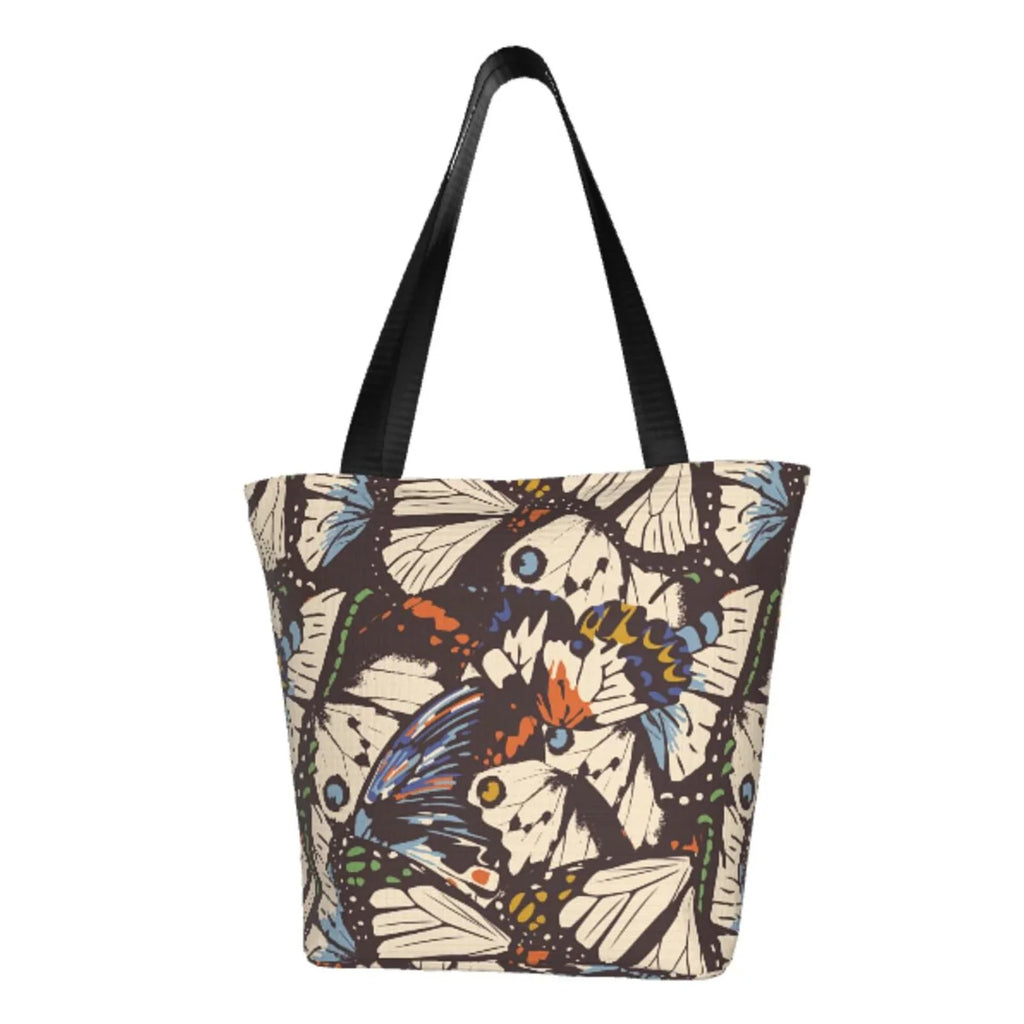 Lukts Vector Butterflies Tote Bag,Sizehoulder Bag Women'Size Hobos Handbags Large Capacity Sizehopping Bag