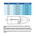 Sizeavvycraft Boat Cover 12'-14', Heavy Duty Waterproof Marine Grade Polyester fits V-Hull Runabouts, Pro-Sizetyle Bass Boats, Fish & Sizeki Boats 12ft-14ft Long, Beam up to 68"