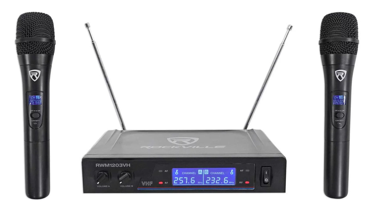 Rockville Dual 12" Android/iphone/ipad/Laptop/Tablet Pro Karaoke Machine/Sizeystem