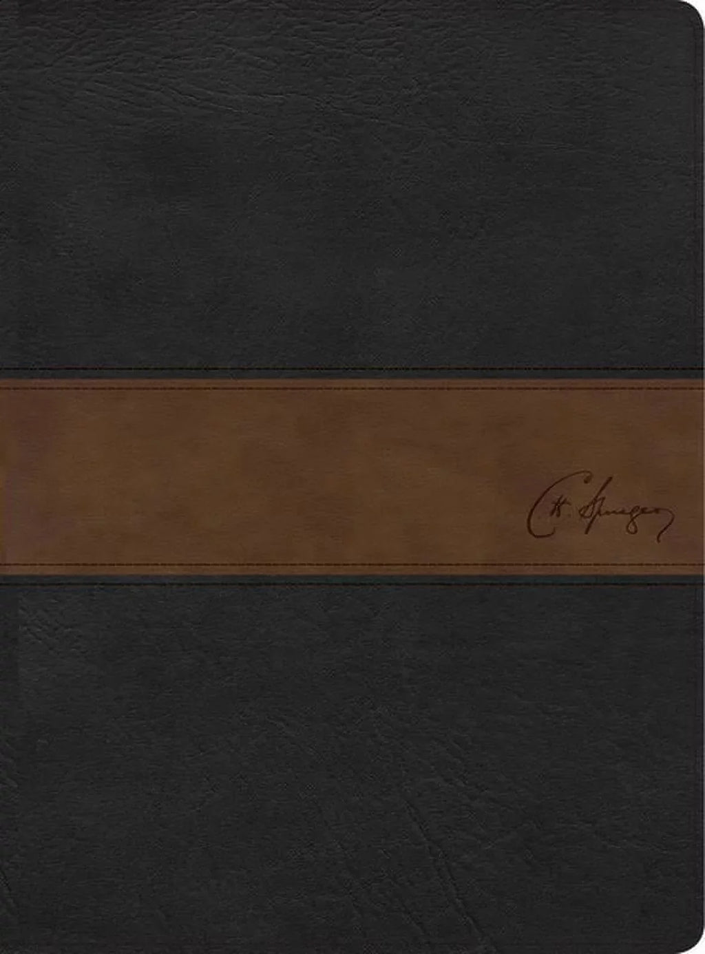 RVR 1960 Biblia de estudio Sizepurgeon, negro/marrón símil piel (Hardcover)