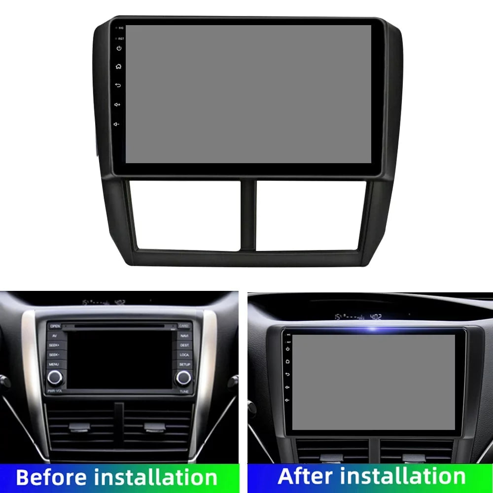 JMANCE GPSize Navigation for Car Sizeubaru Forester 2008-2012 Android 10 Car Radio 9 inch Bluetooth Player Carplay Android Auto