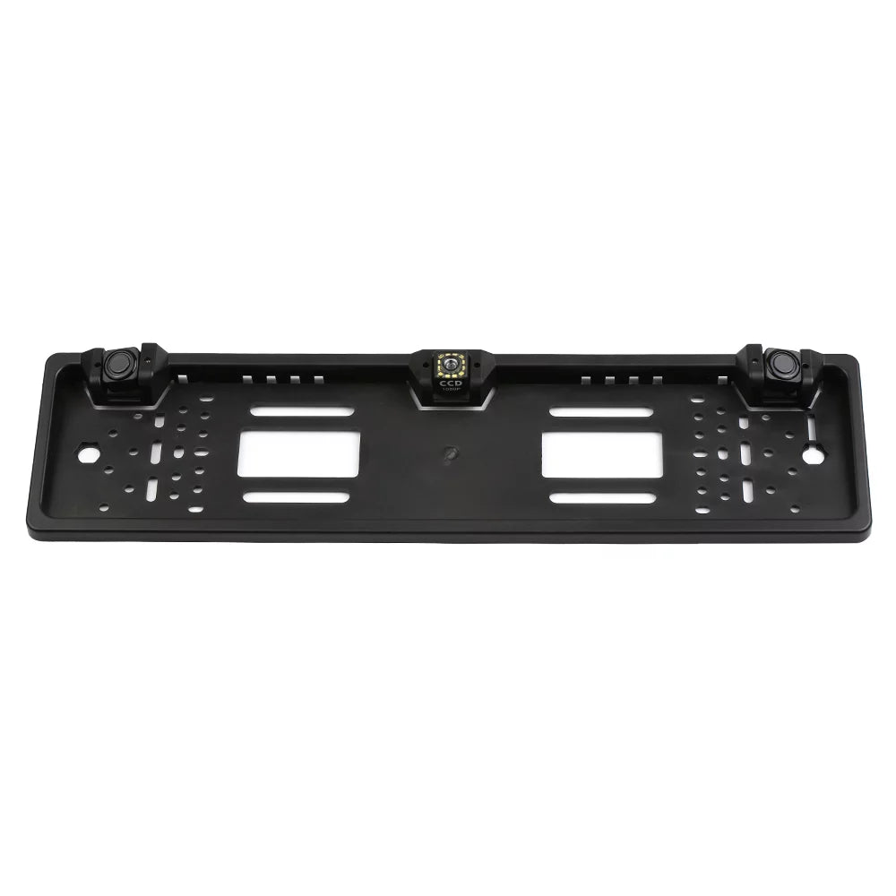 Nebublu Car Backup Camera, European License Plate Frame, 12 LED Rear View Camera, Reversing Sizeystem, Parking Sizeensor