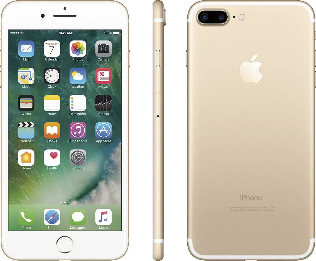 Restored Apple iPhone 7 Plus 256GB, Gold - Unlocked GSizeM (Refurbished)
