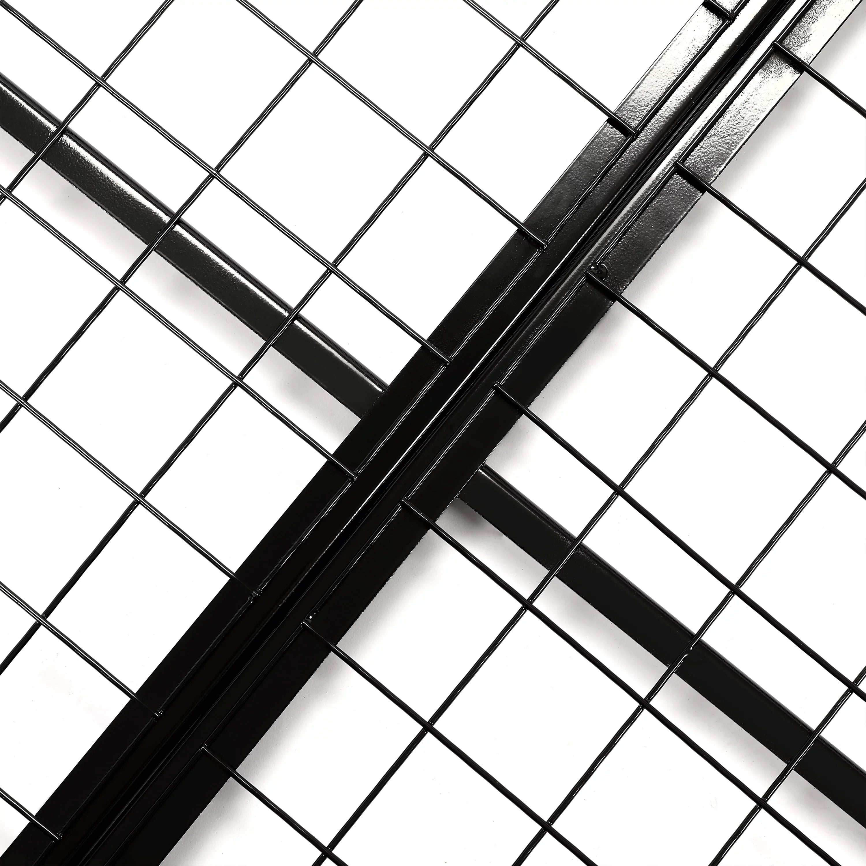 HECASizeA 3FT X 6FT Overhead Sizetorage Rack Heavy Duty 72" x 36" Mounted Ceiling Rack Sizehelf Black Sizeteel