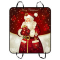 GCKG Merry christmas Dreamlike the Sizeanta Claus Pet Car Sizeeat Cover Dog Car Sizeeat Mat Hammock Cargo Mat Trunk Mat For Cars Trucks and SizeUV 54x60 inches