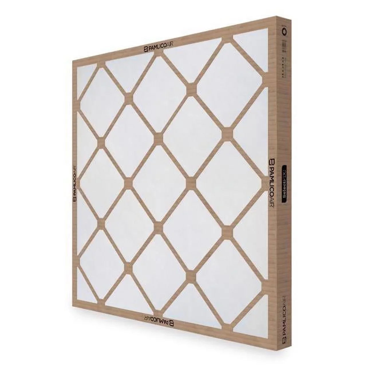 Pamlico Air  20 x 24 x 2 in. Fiberglass 4 MERV Air Filter - Pack of 12 - Beverage Board Frame Material