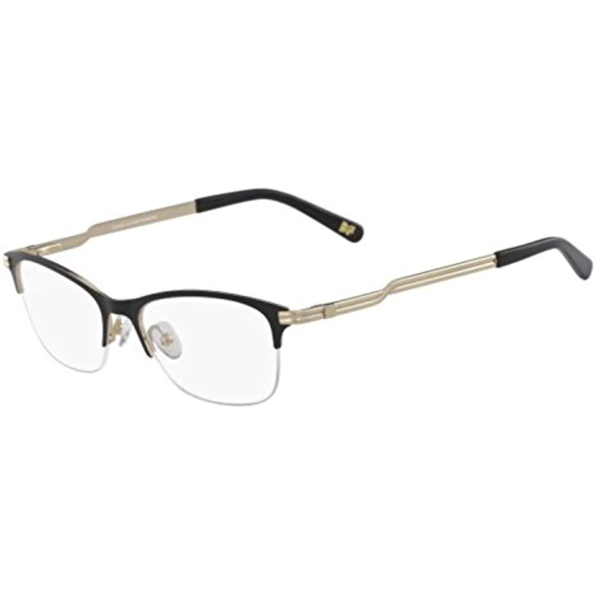 NEW Diane von Furstenberg DVF 8064 001 Black Eyeglasses 50mm with DVF Case