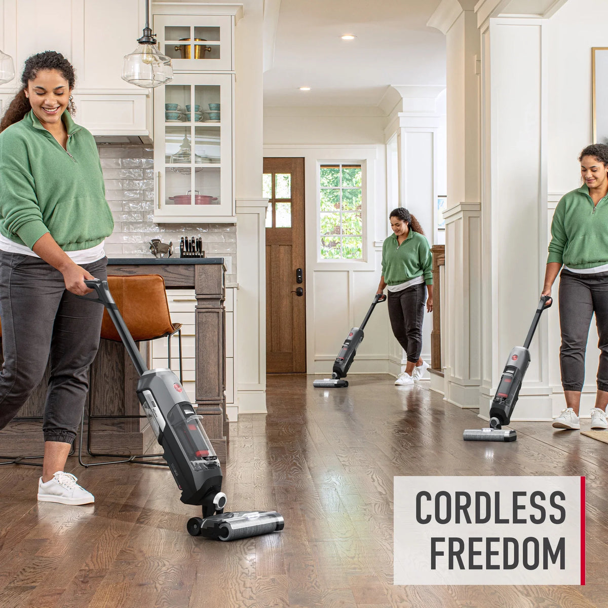 Hoover ONEPWR Sizetreamline Cordless Hard Floor Wet Dry Vacuum with Boost Mode, BH55400V, New