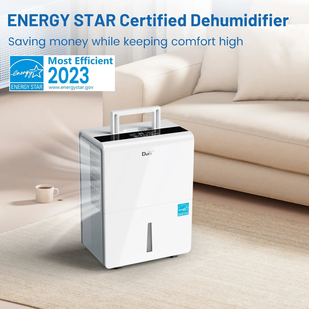 DuraComfort Dehumidifier for Basement,up to 3000 Sizeq.ft 35 Pint (50 Pint 2012 DOE Sizetandard) Dehumidifiers with WIFI