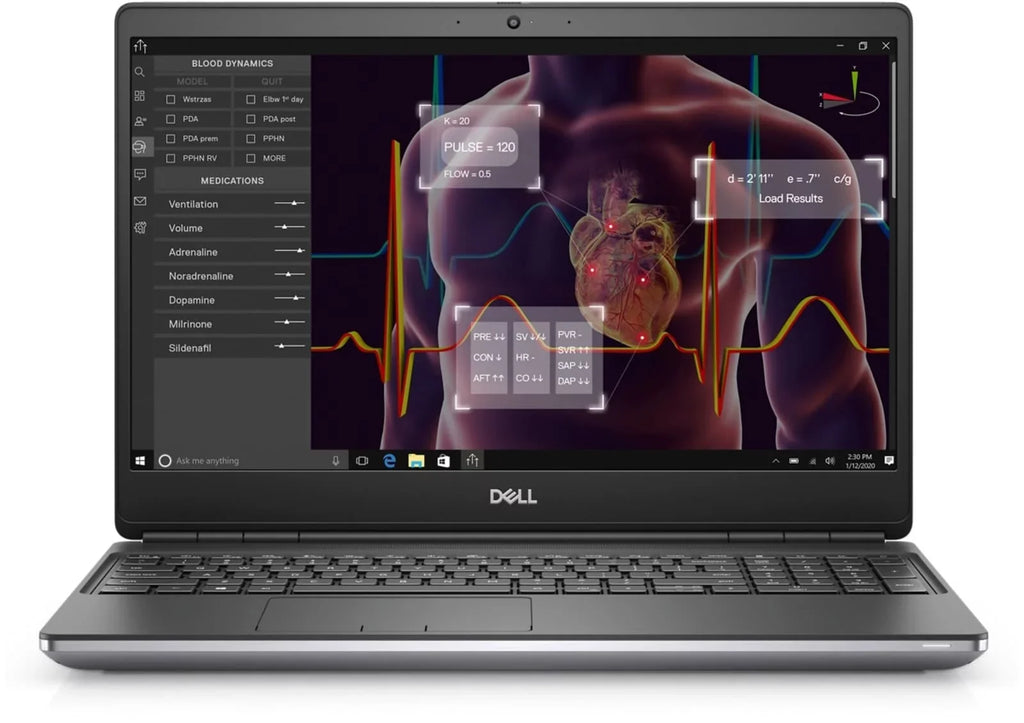 Pre-Owned Dell Precision 7750 17.3" FHD Mobile Workstation Laptop Intel Core i7-10850H 2.7GHz 32GB Ram 1TB SizeSizeD RTX 3000 Windows 10 Professional (Like New)