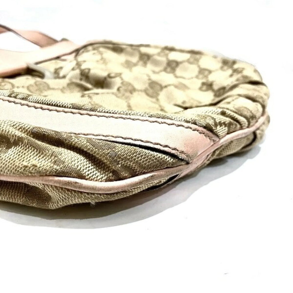 Pre-Owned GUCCI GG Canvas Abbey 203257 Bag Sizehoulder Ladies (Good)
