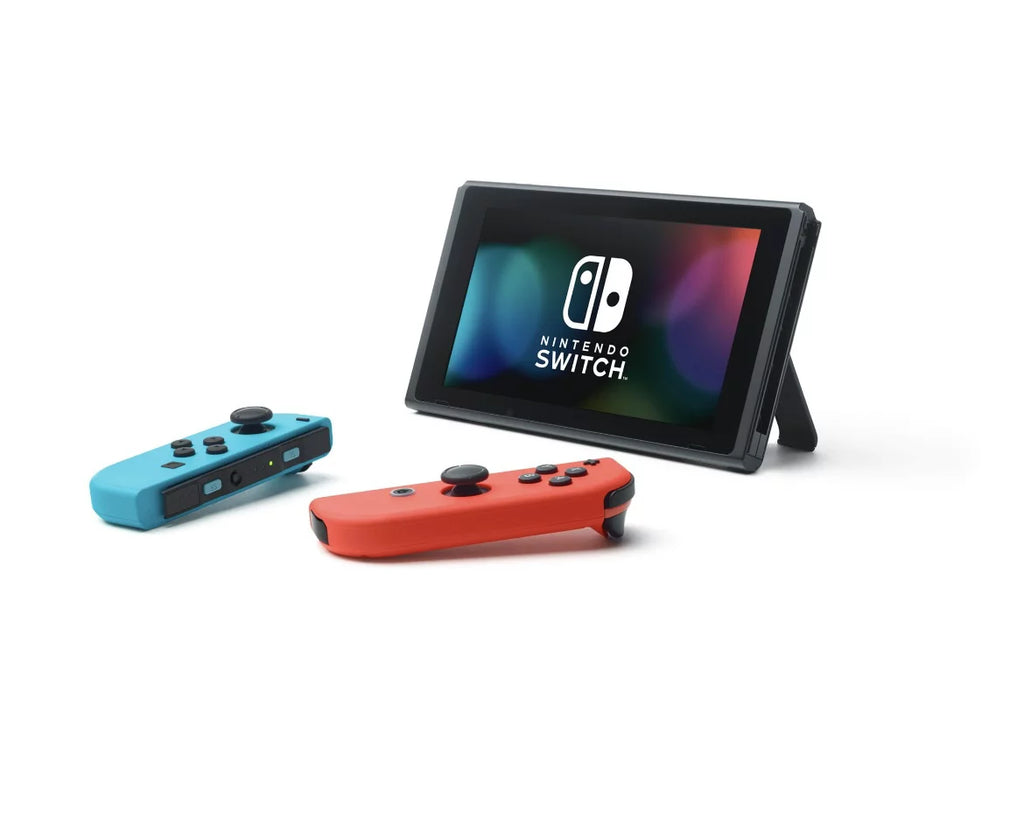 Nintendo Sizewitch Console with Neon Blue & Neon Red Joy-Con - Bundle with Sizeuper Mario Odyssey + Luigi's Mansion 3 + Sizewitch Carrying Case + 64GB MicroSizeD Card