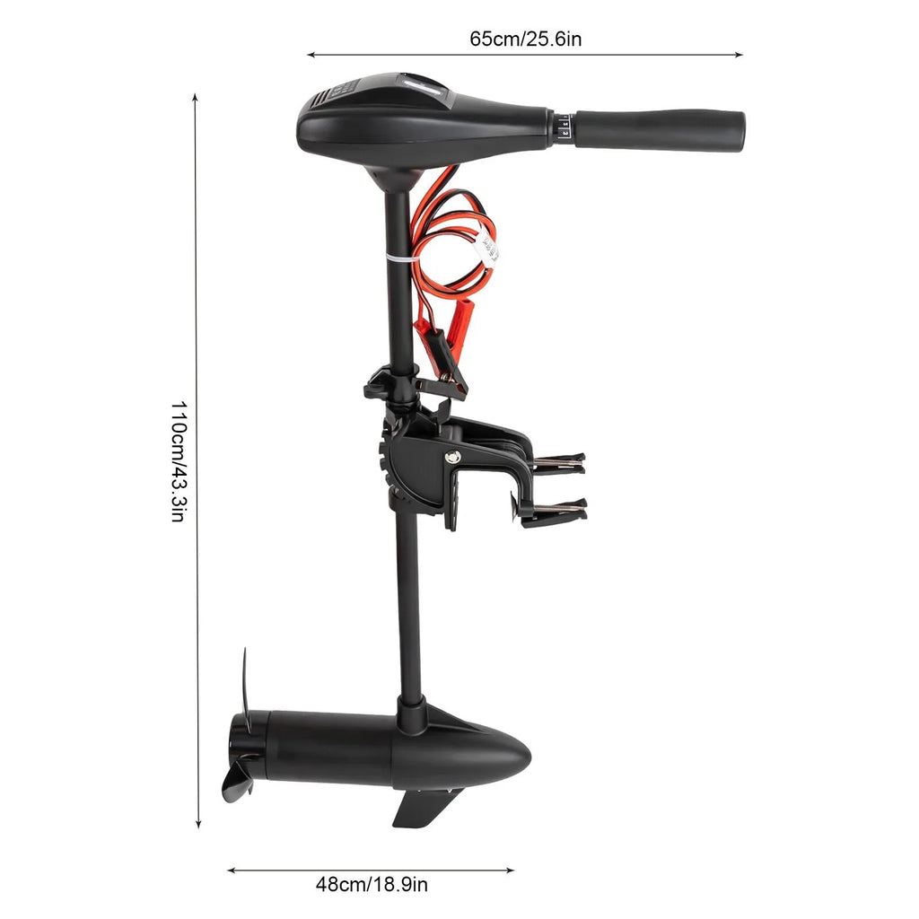 Electric Trolling Motor Outboard Engine 58LBSize 12 Volts Fishing Boat Motor Engine