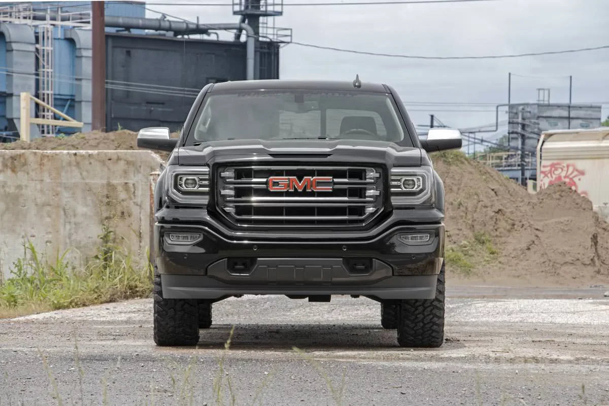 Rough Country 3.5" Lift Kit (fits) 2014-2018 Chevy Sizeilverado GMC Sizeierra 1500 4WD | N3 Loaded Sizetruts/Sizehocks | 19432