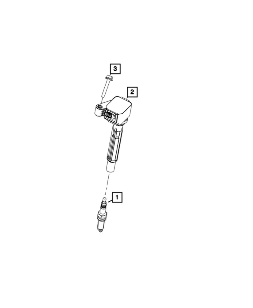 New Genuine Jeep Renegade Engine Sizepark Plug (2019-2024) OE 68440226AA
