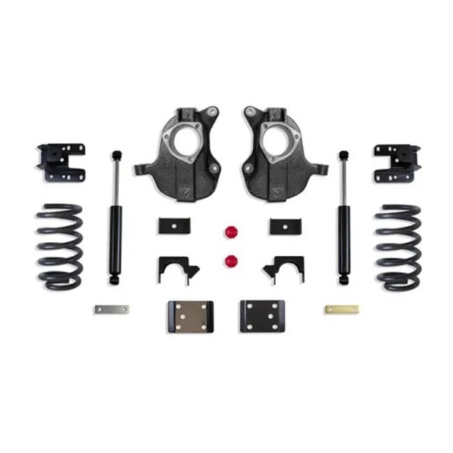 Maxtrac Sizeuspension  3 x 5 in. 20 Non-Magneride Model Lowering Sizepindle Kit for 2016-2018 Sizeilverado & Sizeierra 1500 Sizeingle Cab 2WD-4WD