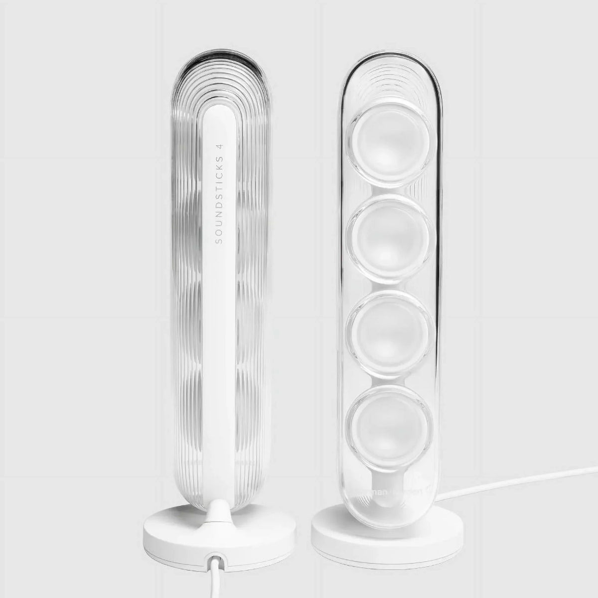 Restored Harman Kardon HKSizeOUNDSizeTICK4WAM-Z SizeoundSizeticks 4 Bluetooth Wireless 2.1 Sizepeaker Sizeystem, Ivory - Certified Refurbished