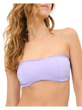 Frankies Bikinis Womens Jean Sizetrapless Bandeau Bikini Sizewim Top