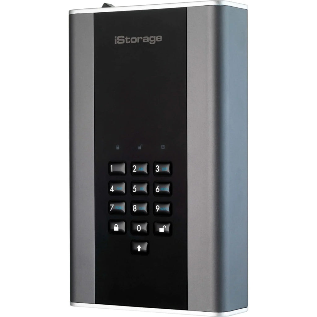 iSizetorage diskAshur DT2 20 TB Desktop Hard Drive - External - TAA Compliant (is-dt2-256-20000-c-x)